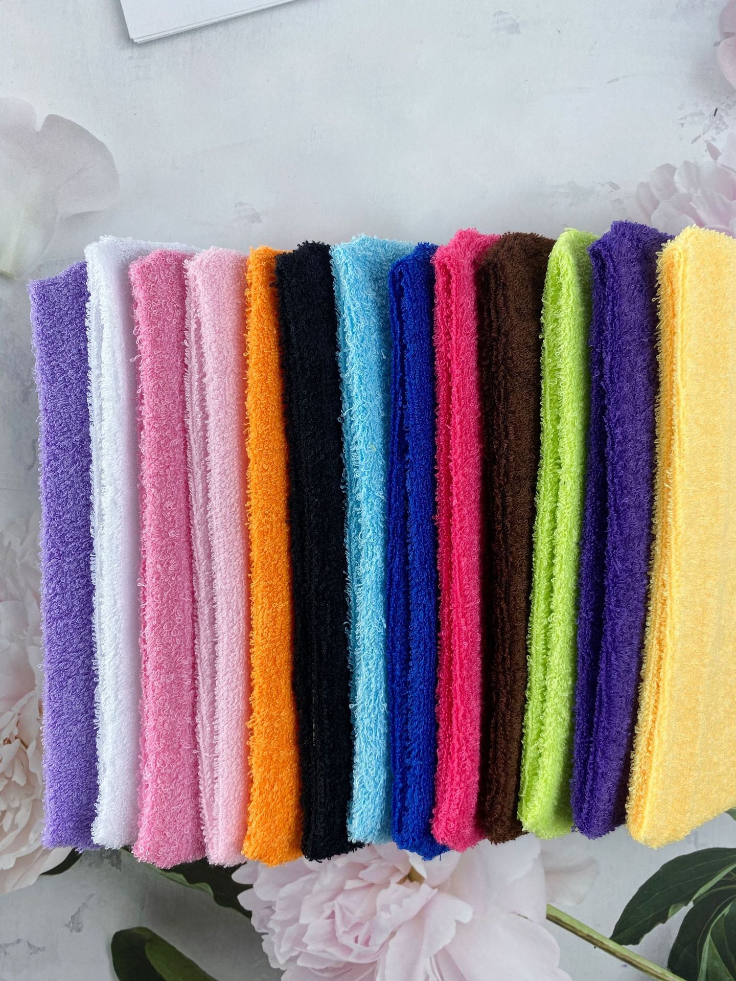 Candy Color Yoga Exercise Headband And Towel When Washing Your Face