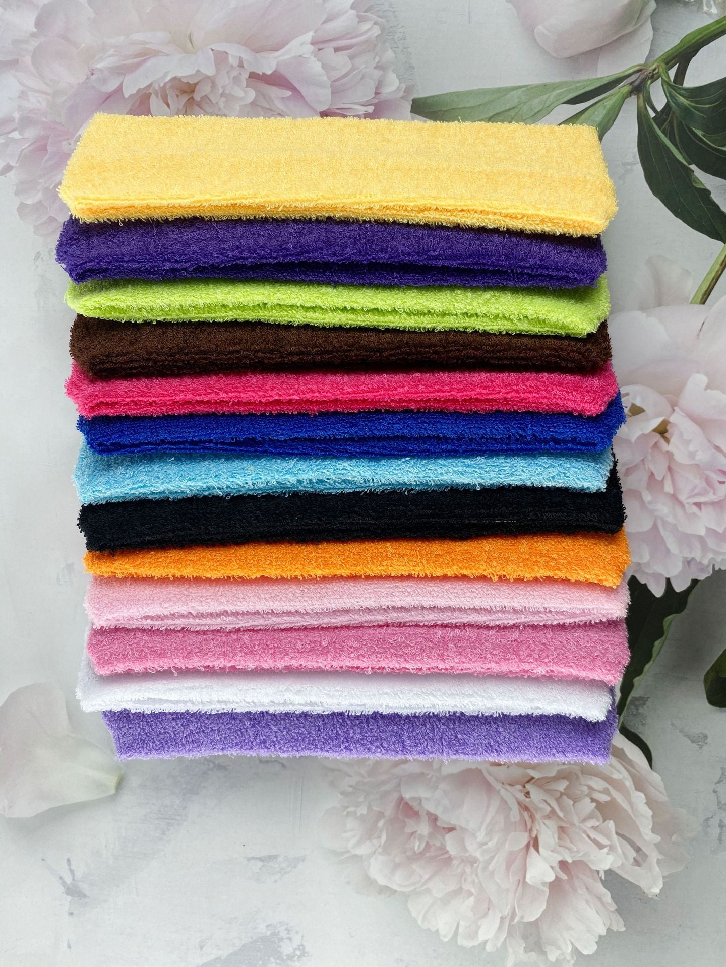 Candy Color Yoga Exercise Headband And Towel When Washing Your Face