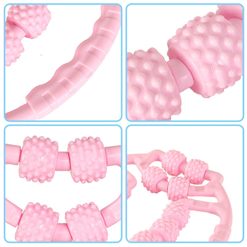 Twelve-wheel Yoga Stovepipe Device