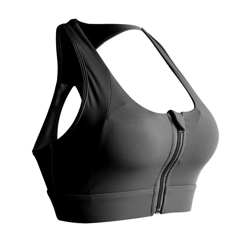 Shockproof Yoga Vest Type Fitness Bra