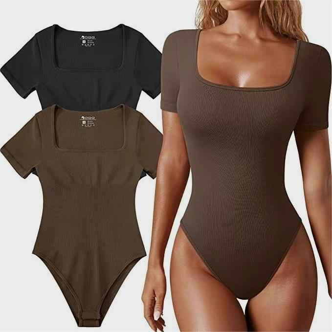 Body Gainant Manches Courtes