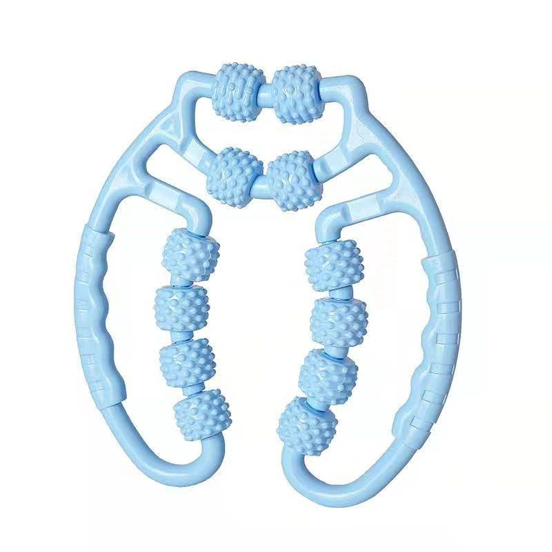 Twelve-wheel Yoga Stovepipe Device