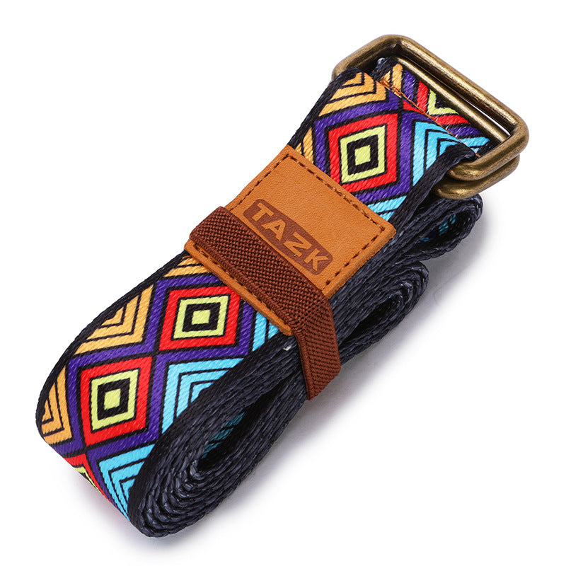 Yoga Stretch Belt Dance Practice Rope Fitness Exercise Training Item